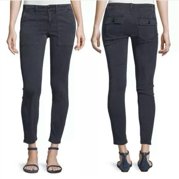 THE GREAT. The Skinny Army Pants - Picture 1 of 6